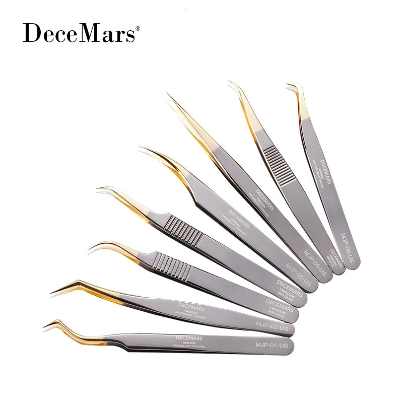 DeceMars Eyelash Extensions Tweezers For Lash Artists 251231