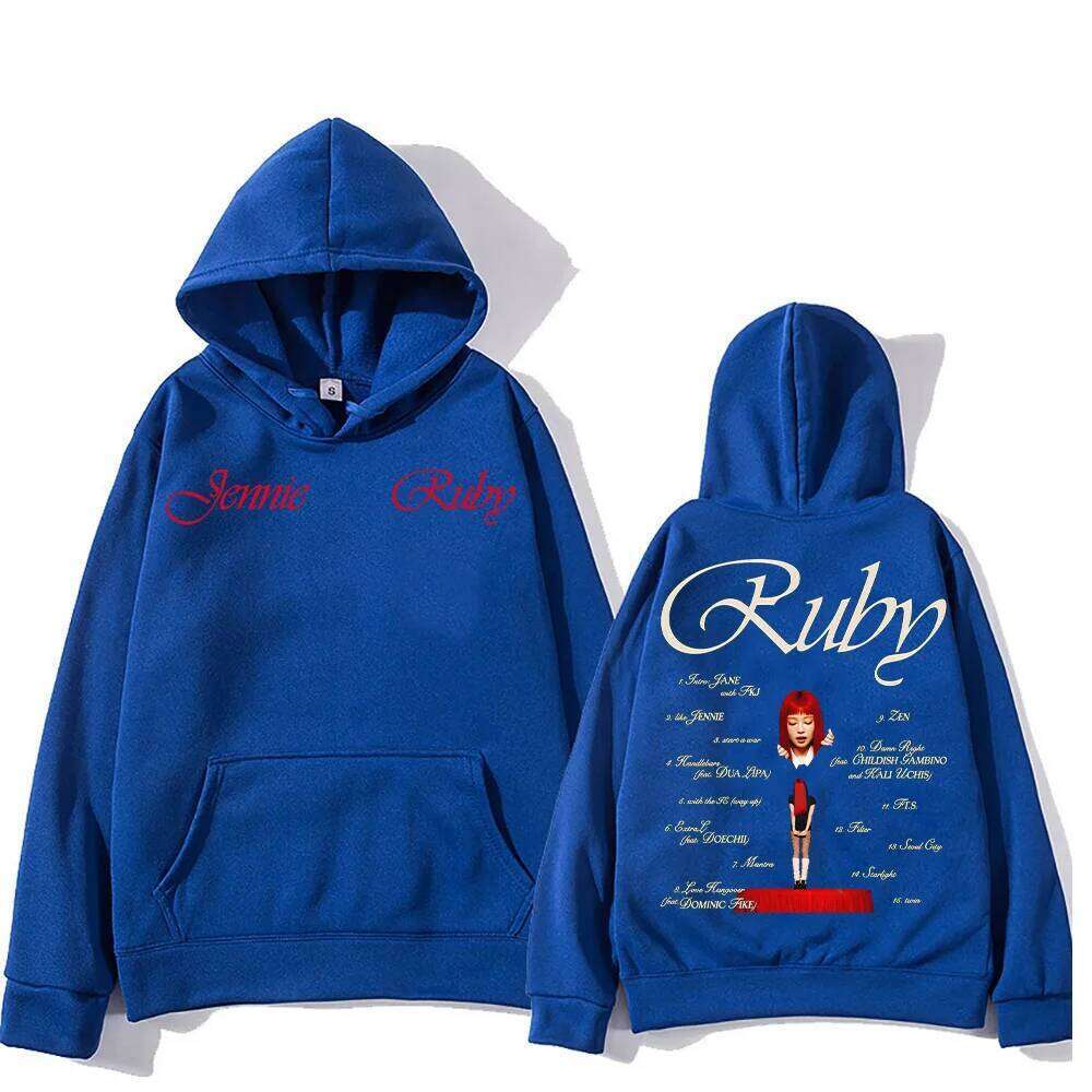 KPOP Album Song Men Women Plus Size Hoodie Music Singer Rap Pop Casual Street Harajuku Y2K Autumn Winter Long Sleeve Sweatshirt XJ260107
