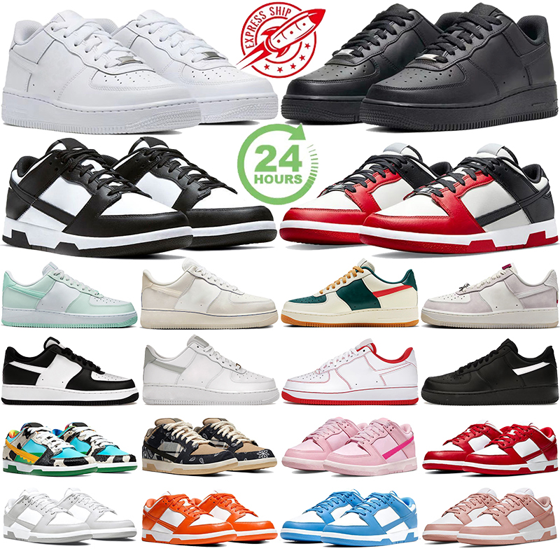 Hot Designer Running Shoes One Men Womens Low Flats Sneakers Casual Shoes White Black Grey Fog University Blue Rose Whisper Outdoor Sports Mens Trainers Size 36-47