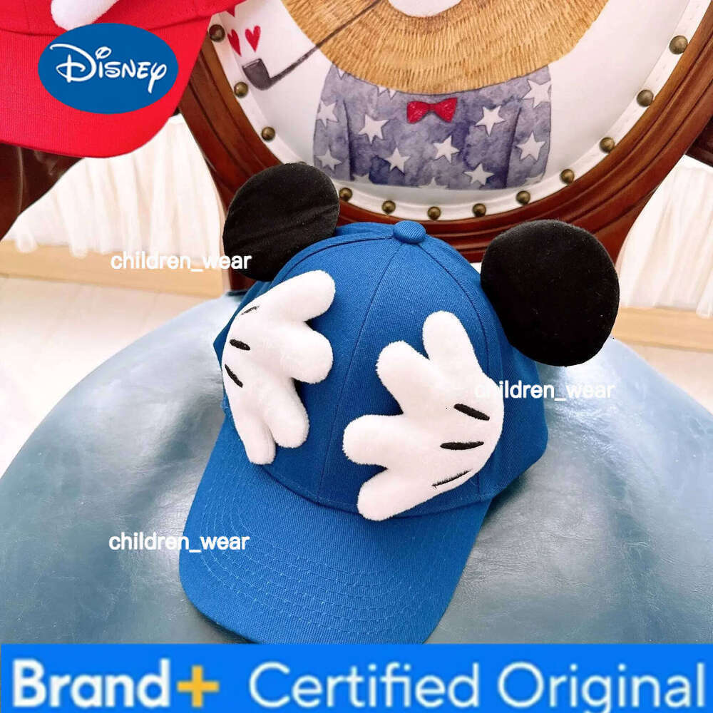 Disney 2025 Pure Cotton Parent-child Caps, Children's Sun Hats Outings, Cartoon Big-eared Baseball Caps for Boys and Girls H260107 H260107