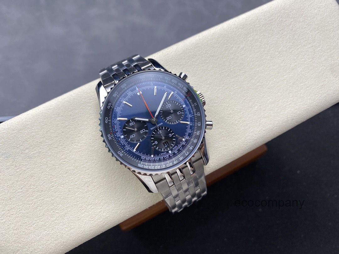 Top quality navi timer watch watches mens watch super clone watches B01 movement chronograph designer watch automatic watch sapphire glass with box 7YPH