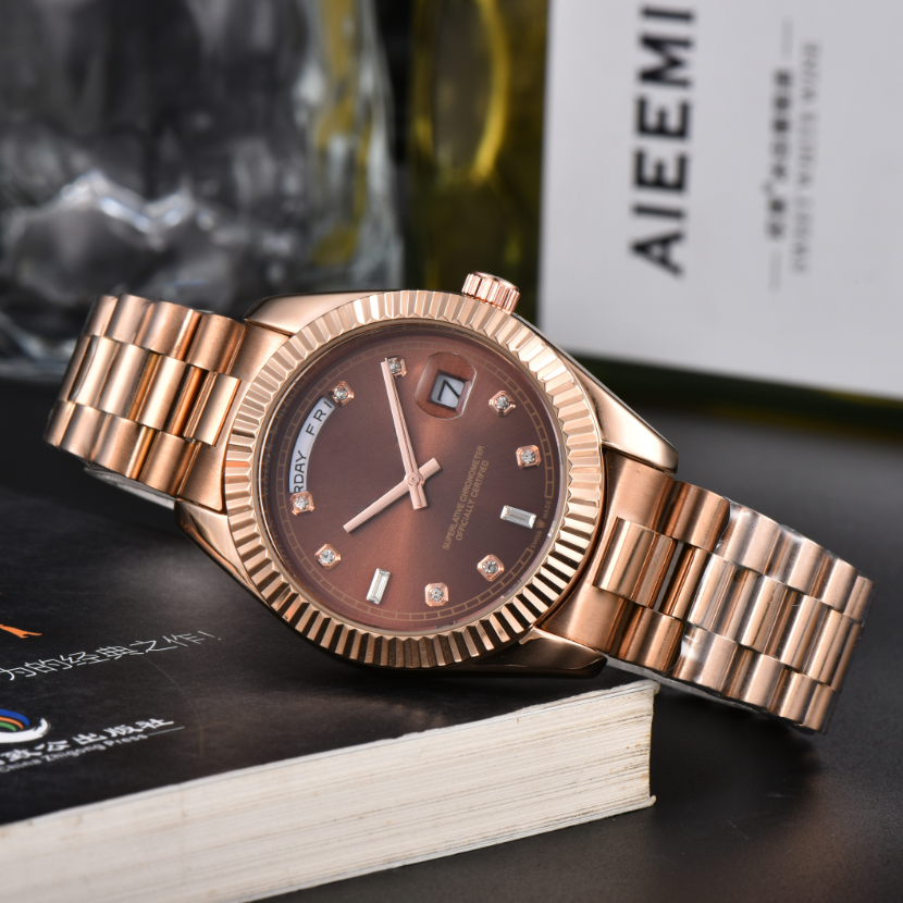 Luxury designer men women Oysterity Perpetuality DAY DATE watches Quartz automatic movement WATCH stainless steel strap Wristwatches Montre de luxe Relogio Uhren
