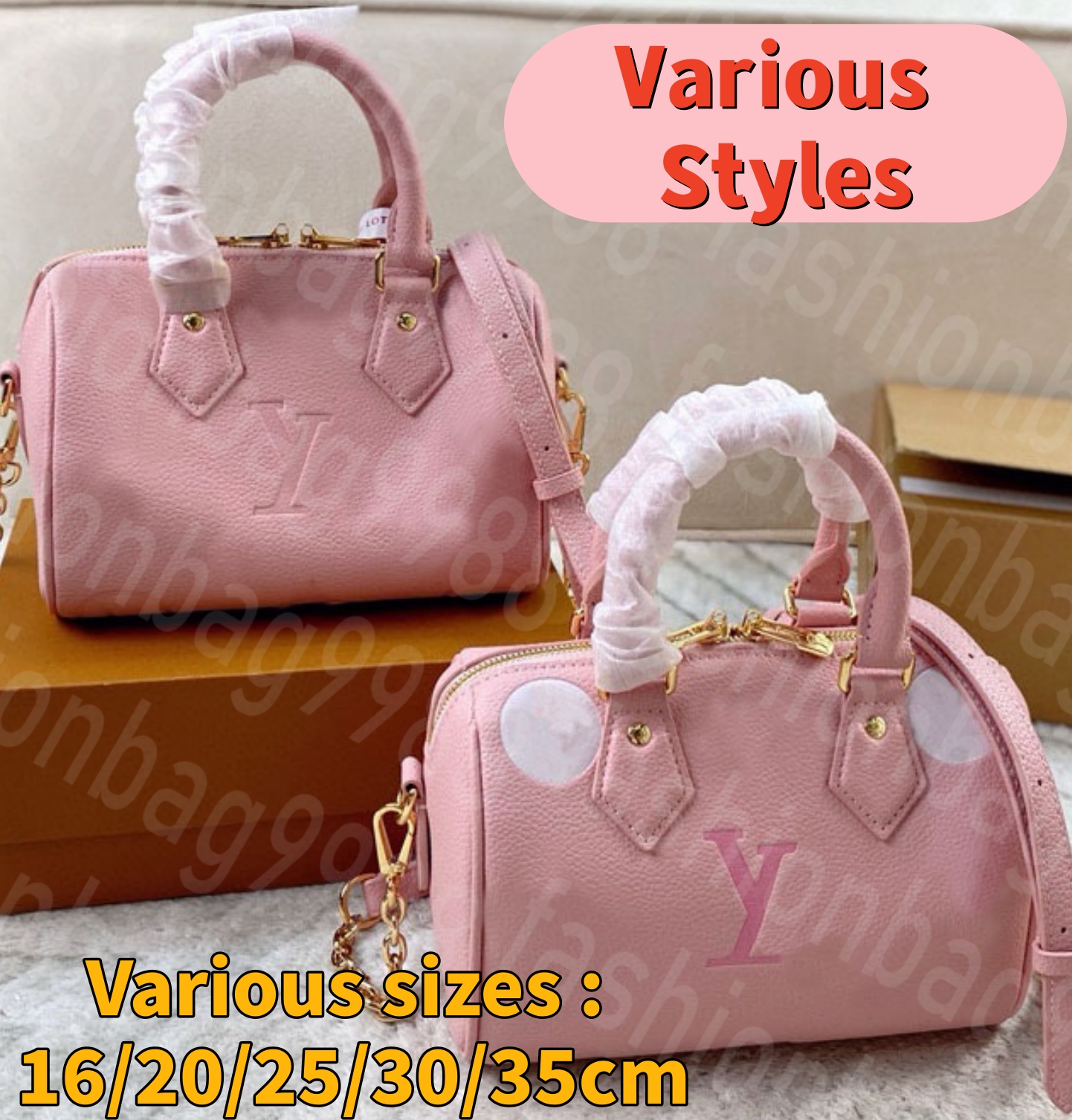 luxury bag pink speddy25cm bags l0uisvuitt0n designer bags for women shoulder bags 16cm mini boston purse bag luxury designer crossbody bags woman 35cm tote handbag