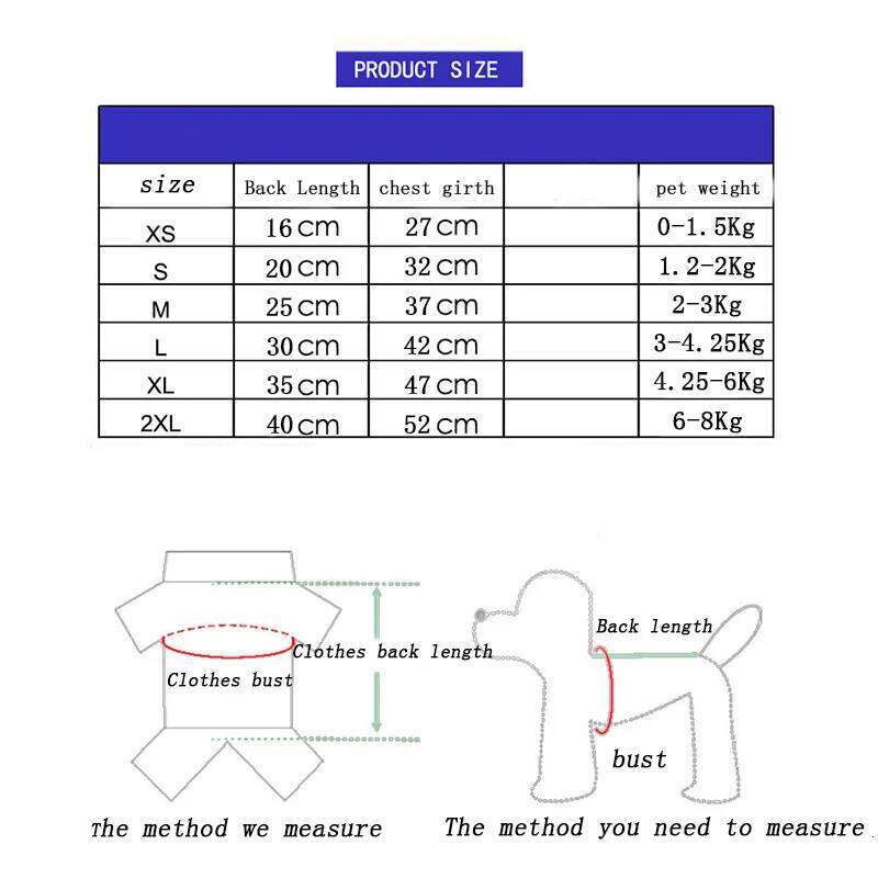 Classic Warm Dog Puppy Pet Cat Clothes Sweater Jacket Coat Winter Fashion Soft For Small Dogs Chihuahua XS-2XL XJ251225