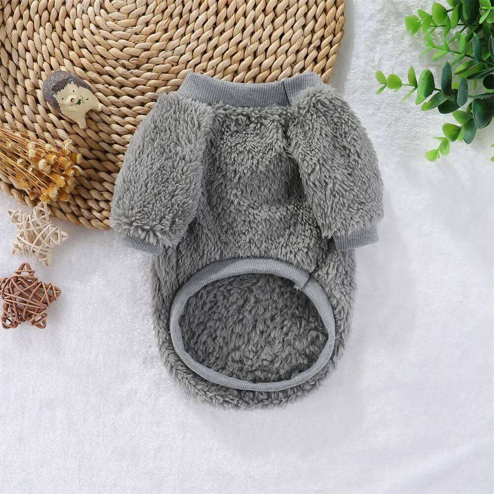 Classic Puppy Dog Sweater for Small Dogs Winter Pet with Buckle Chihuahua Shih Tzu Maltese Pullovers mascotas Clothes XJ251225