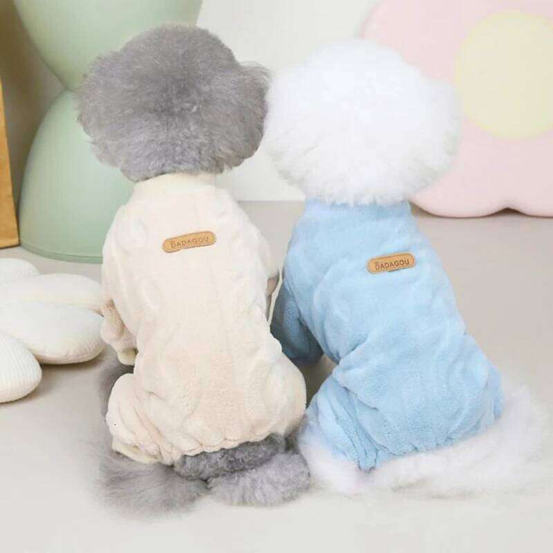 Winter Jumpsuit Coat Warm Clothes For Small Medium Dog Puppy Pajamas Chihuahua Overalls French Bulldog Jacket Pet Outfit XJ251225
