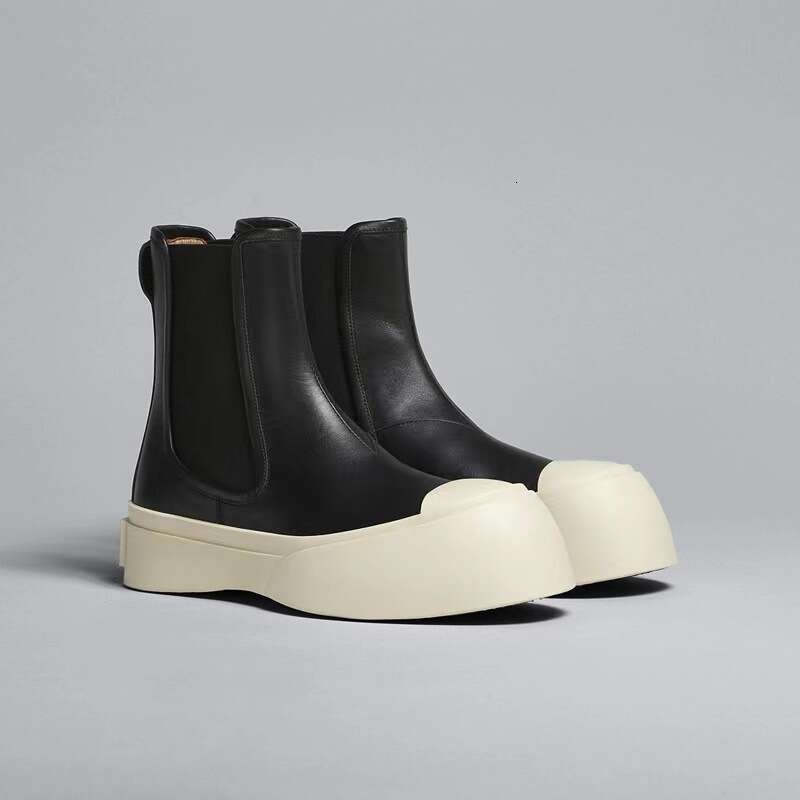 Top Quality C Ankle Boots Platform Boots C Real Leather Winter Booties Ccity Warm Thick Sole Women dfgc S25519