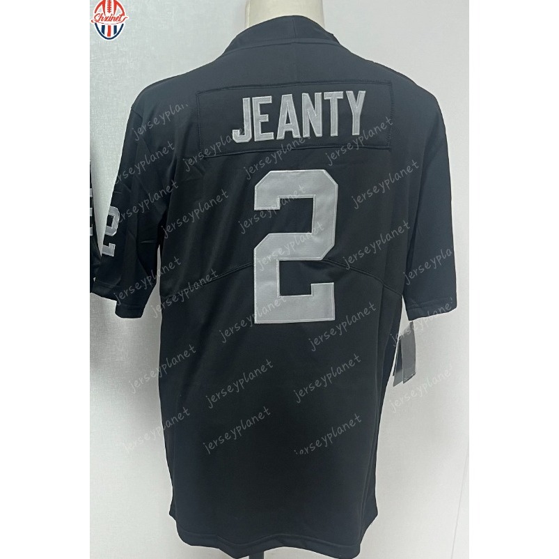 Shxinet Football Jersey 2026 Asthon Jeanty Brock Bowers Maxx Crosby Carter Bradley Jackson Custom stitched Letter Number for fans lovers hot sale style