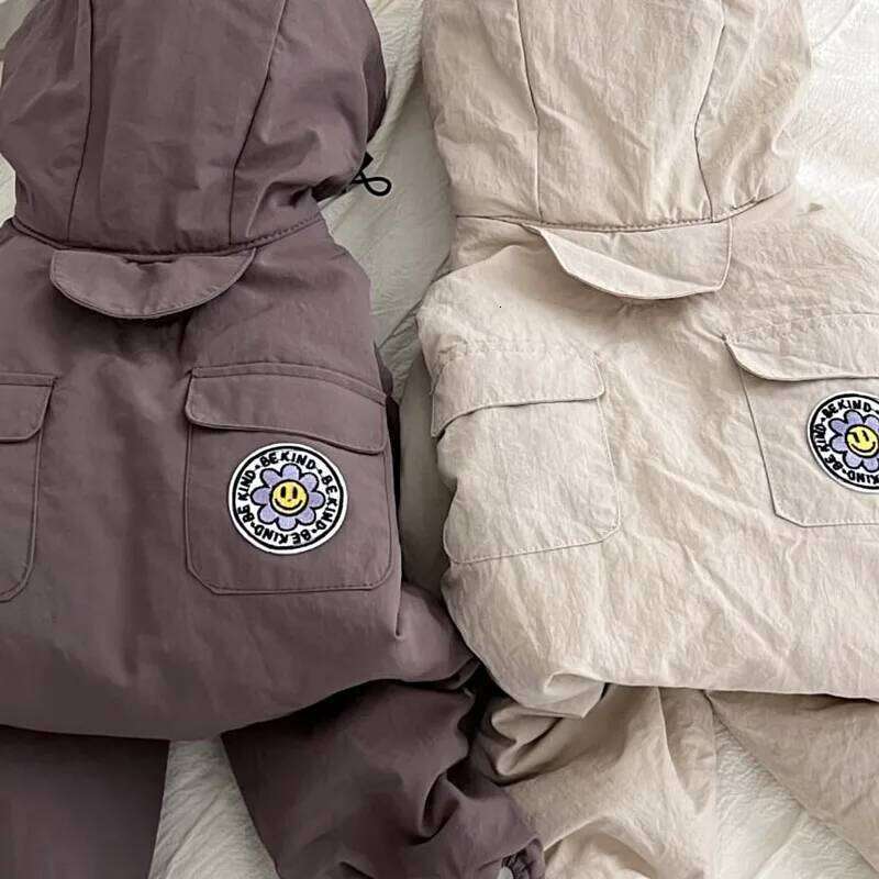 Pet Hooded Four Legged Parkas Jumpsuit Autumn and Double Pocket Coat Teddy Yorkshire Small Dog for Winter XJ251225