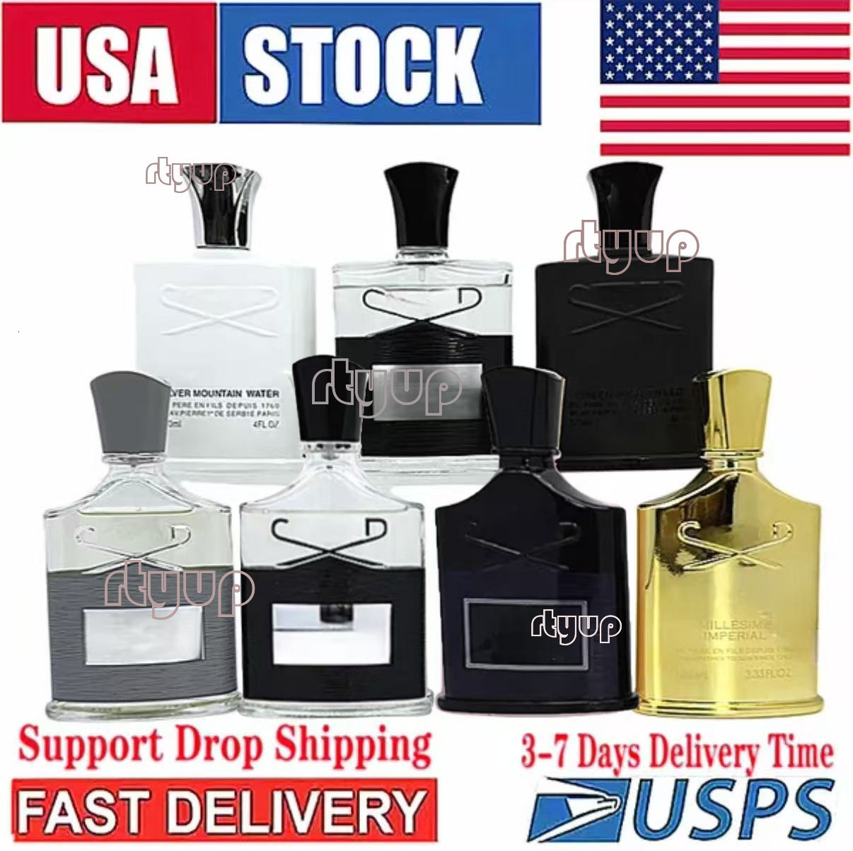 mens cologne Top Designer women perfume Quality Men Perfumes fragrance 100Ml Eau De Parfum Long Lasting Fragrance Body Mist Air Freshener Perfume US Fast delivery