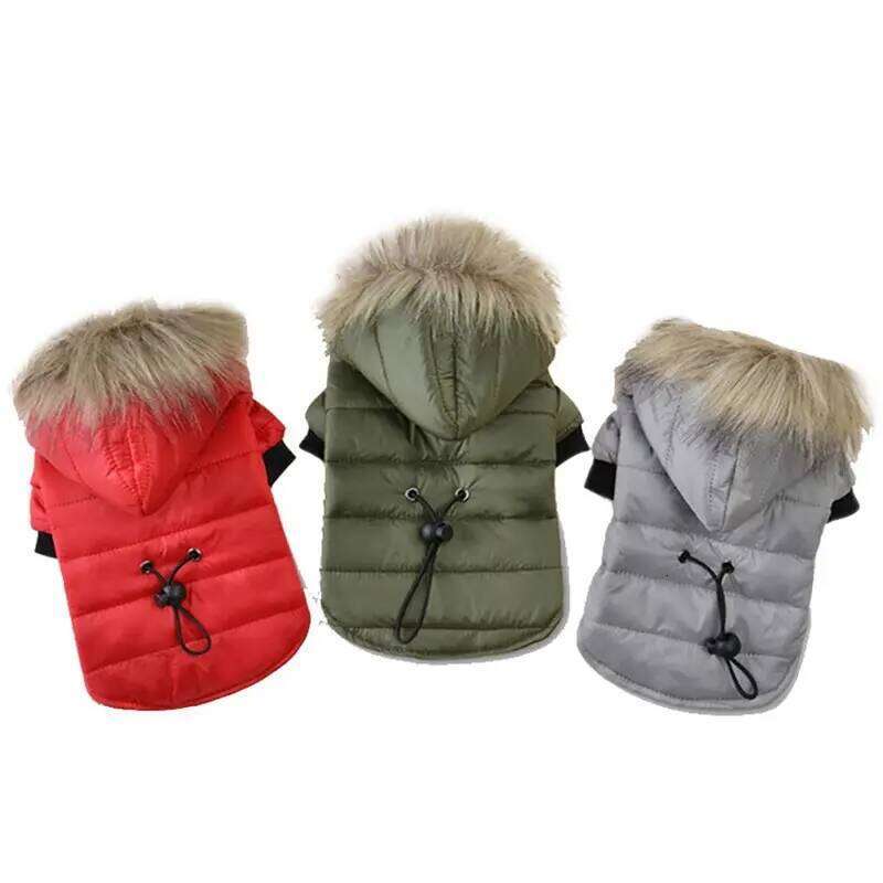 Dog Jackets For Small Medium Dogs Coat Winter Pet Clothes for Puppy French Bulldog Chihuahua Cat Rabbit XJ251225
