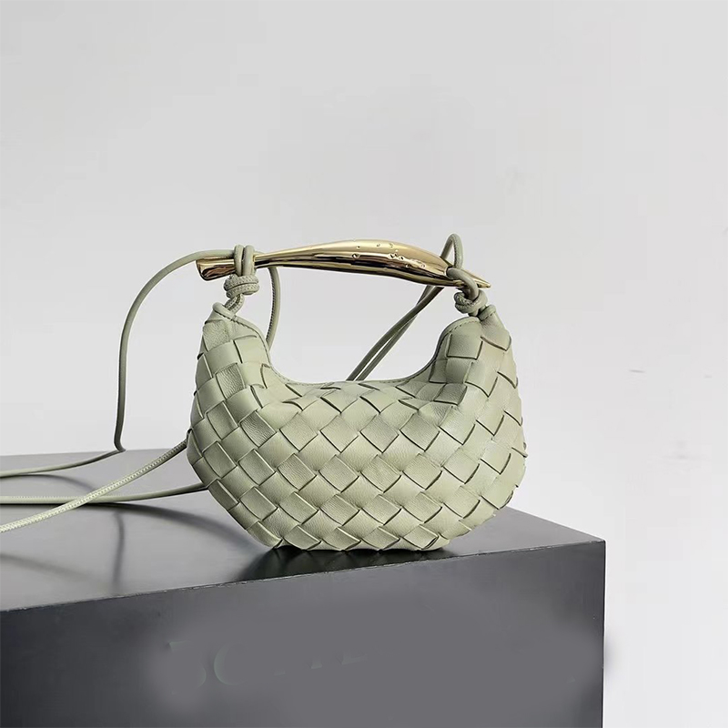 Designer Bag Woven Luxurys tote Saddle bag half moon Wallet Women's Clutch Half Moon Handbag Leather Underarm Bag Fish hand grip Shoulder Bag Crossbody Bag Handbag