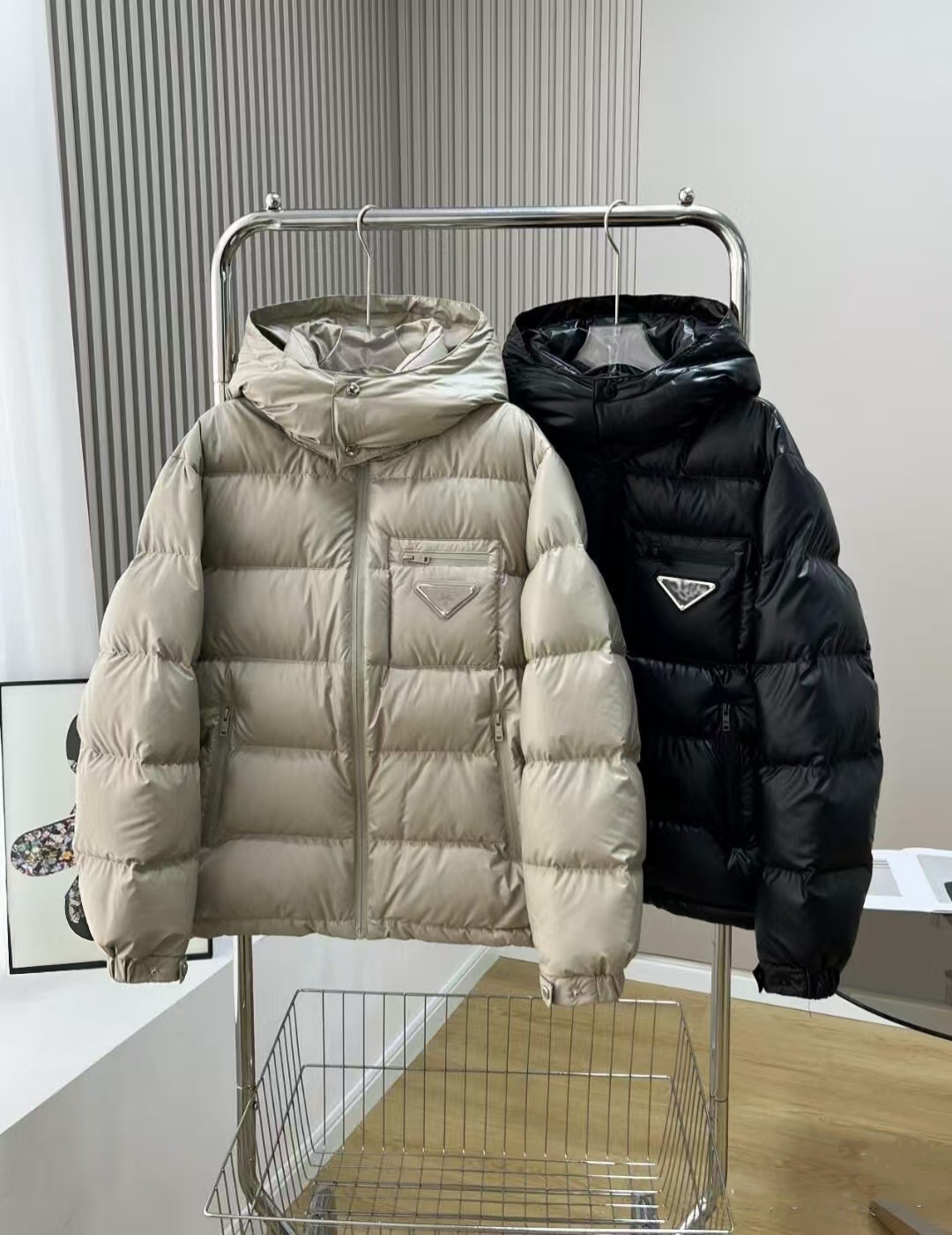 Designer Down Jacket Men Puffer Jackets Winter Letter Print Parkas Cotton Coats High Street Casual Thicken Outerwear Doudoune High Quality M-3XL