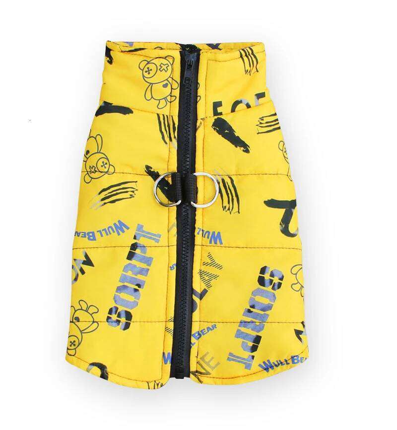 S-7XL clothes zipper warm waterproof vest small Chihuahua buckle thickened coat pet clothing dog accessories XJ251225