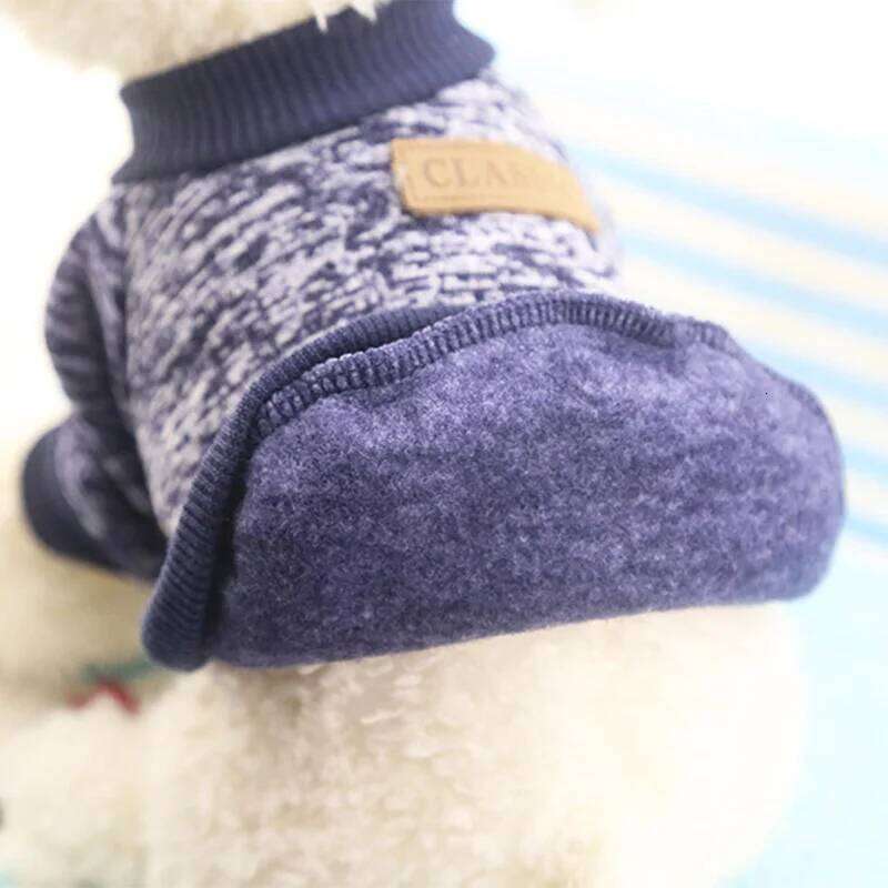 Classic Warm Dog Puppy Pet Cat Clothes Sweater Jacket Coat Winter Fashion Soft For Small Dogs Chihuahua XS-2XL XJ251225