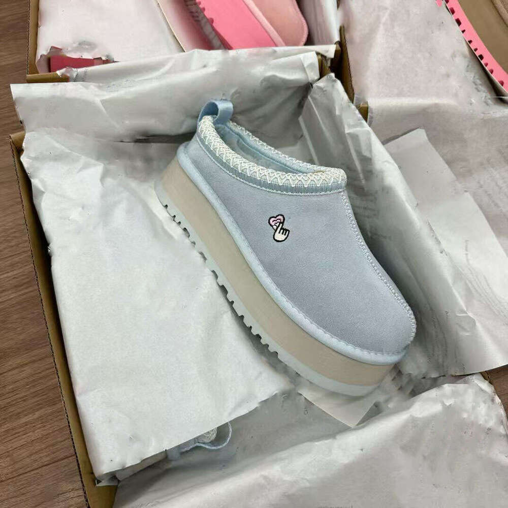 COMPAIK Winter New Thick-Soled Ethnic Style Leather Genuine Fur Taz Closed-Toe Fashion Women's Cotton Shoes dh2936048-JY - view 9