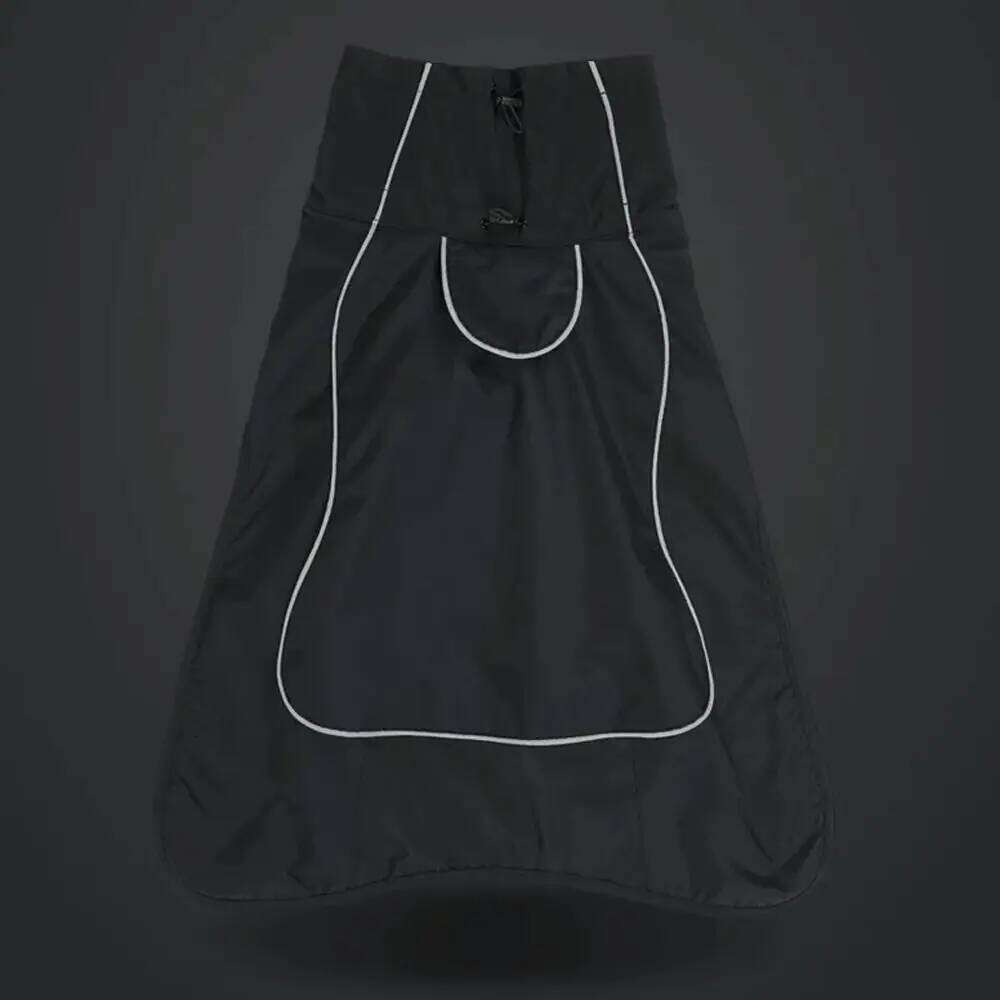 Waterproof Big Clothes Adjustable Reflective Strip Design Vest Jacket Thickened Pet Dog Coat Autumn Winter XJ251225