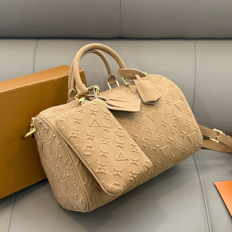 Mirror quality Women's Sp30Designer Handbags Purses Women Tote P9 soft 30cm Pillow Bag Handle Bag Real Leather Shoulder Bags Crossbody Boston bag Suede 20cm