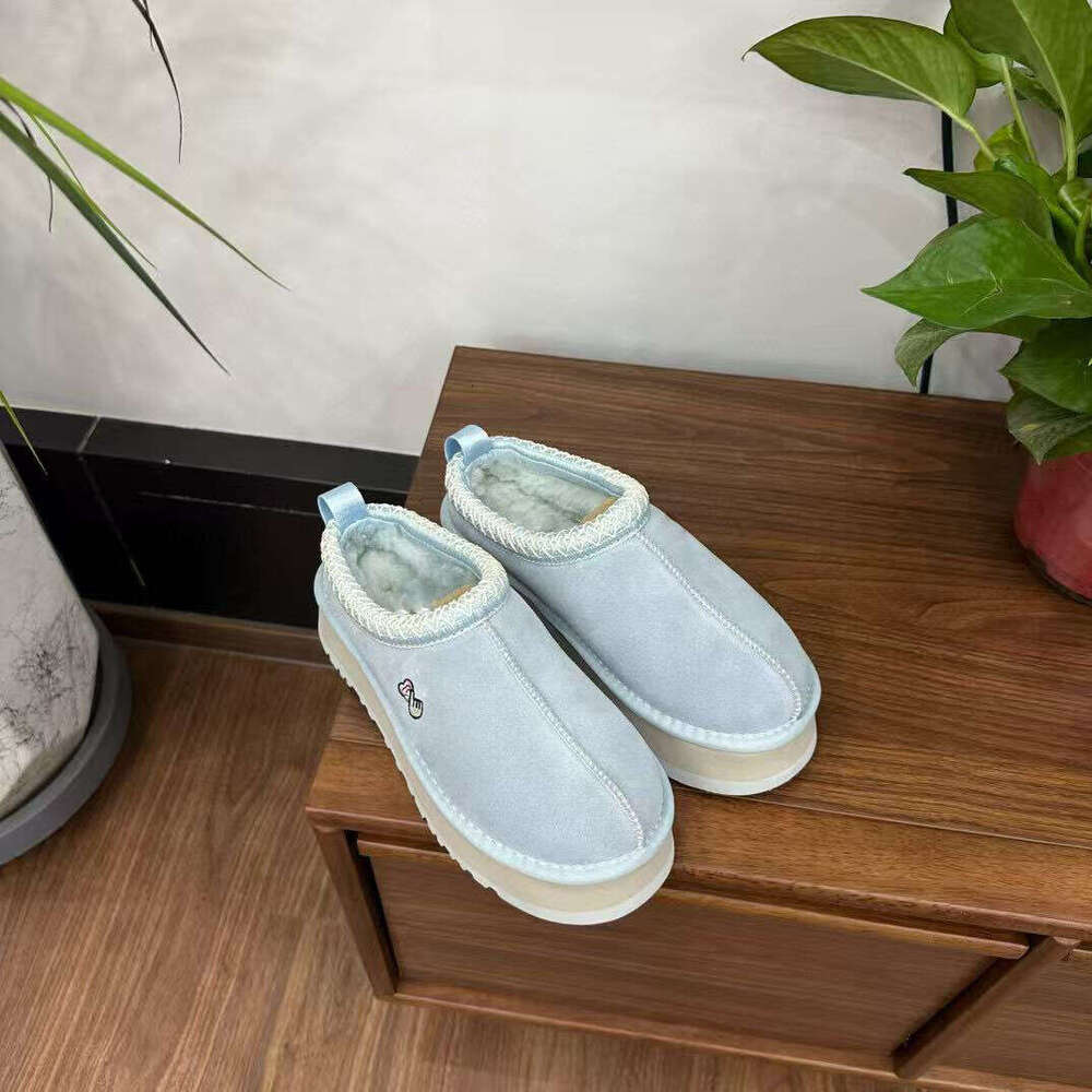 COMPAIK Winter New Thick-Soled Ethnic Style Leather Genuine Fur Taz Closed-Toe Fashion Women's Cotton Shoes dh2936048-JY - view 5