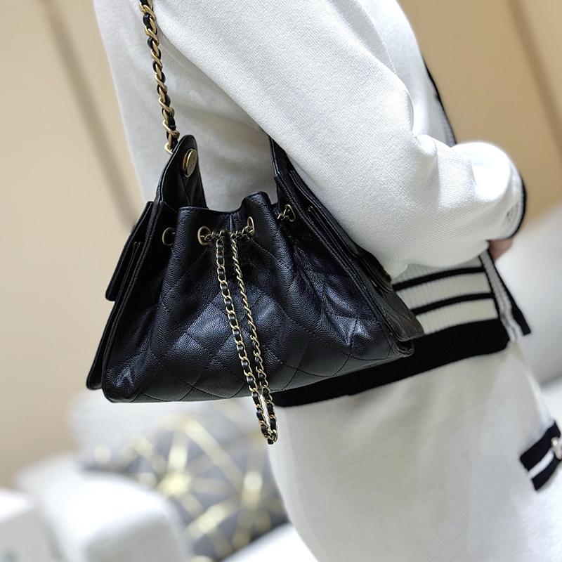 Calfskin Mini Handbag Hobo bag 22cm Designer Shoulder bag Luxury Crossbody bag Diamond quality With box CAS5631-A