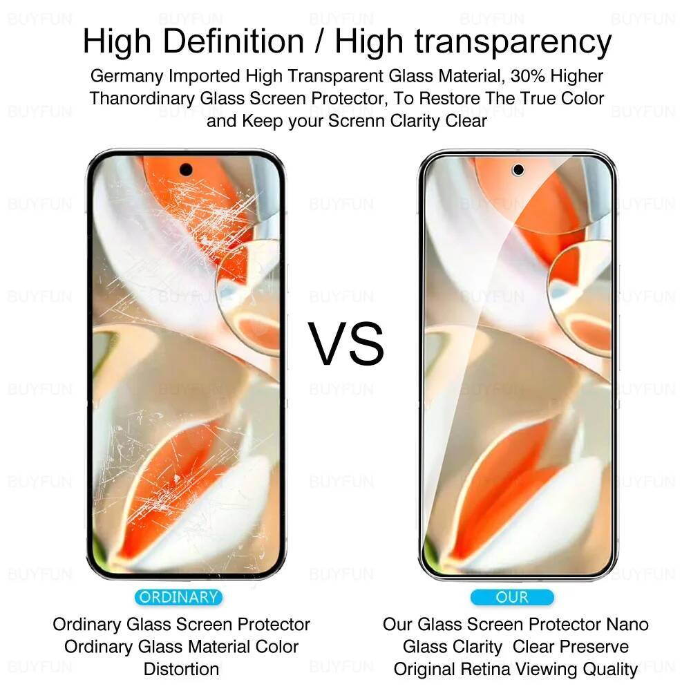 in 1 For Google Pixel 9 10 Pro XL Cover Tempered Glass Case Friendly 9a 8 8A 7 7A 6 6A 5G Screen Protector HD Lens Film ddmythur
