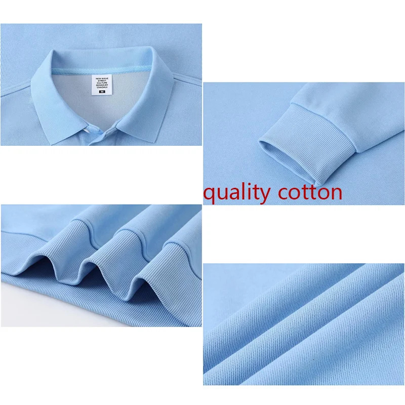 Autumn Winter High Quality Sweatshirts Cotton Embroidery Casual Hoodie Men Long Sleeve Women Polo Tracksuit Tops 260107