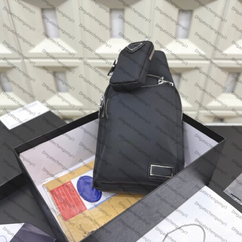 Bumbag Men chest bag Cross Body Waist Bags Bum Fanny Pack Bags soft Nylon fabric 2-in-1 chest waterproof Bags fabric diagonal Cross bag