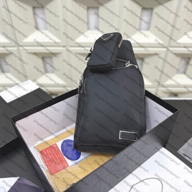 chest bag Designer Sling Bag Mens Nylon fabric 2-in-1 cross Body Bags waterproof Waist Bags Hobos Bumbag Handbag