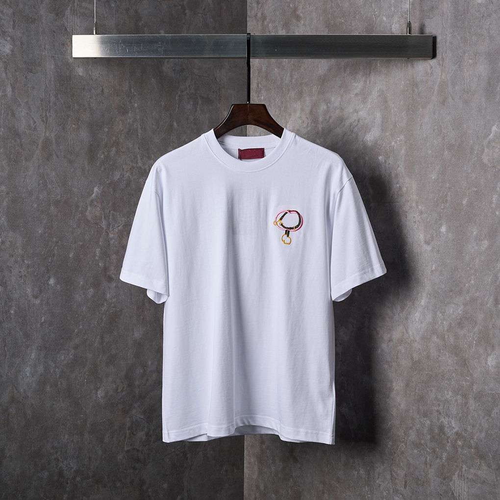 26ss top mens designe t shirt Chest Letter tshirt t shirts designer clothes Sportwear men tee shirts S,M,L,XL,2XL