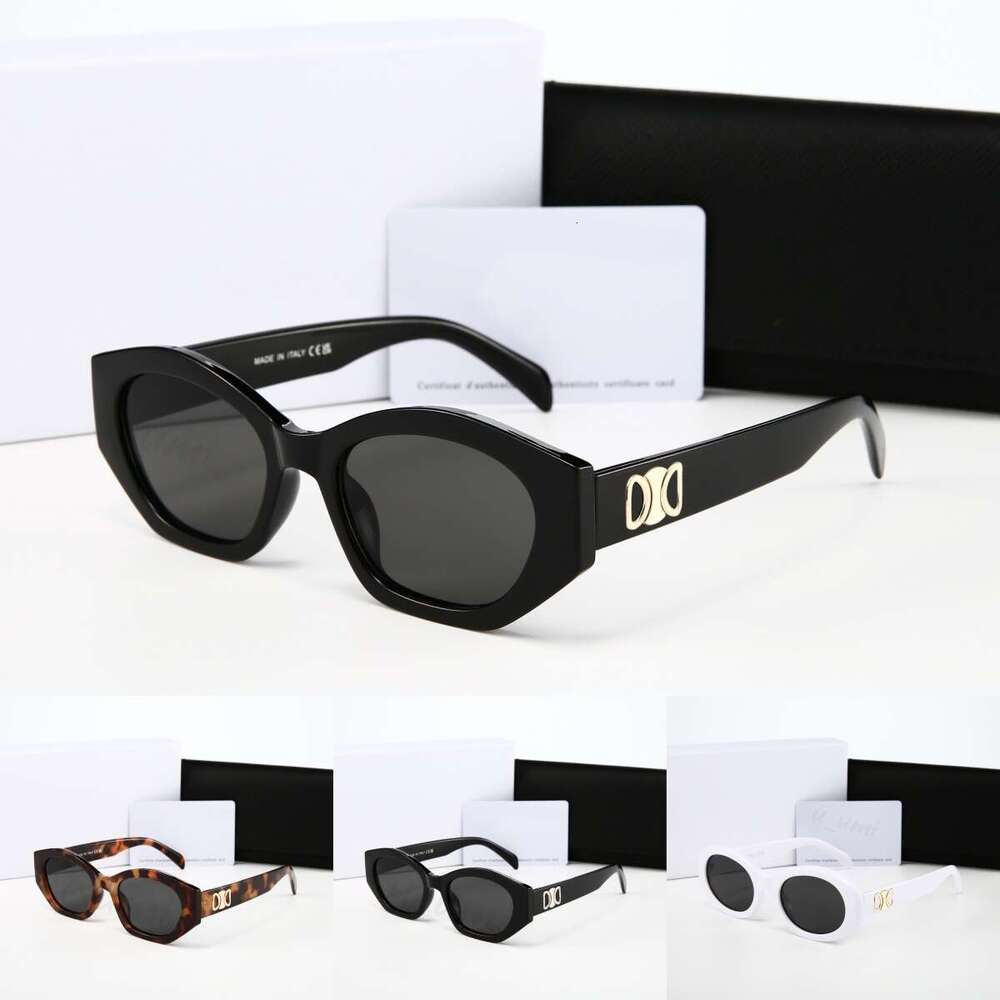 Designer Sunglasses Oval Cat Eye Design UV400 Protection Lightweight Comfort Luxury Sunglasses Acetate Tortoise Shell Frame Dark Gray Brown Gradient Lens Glasses