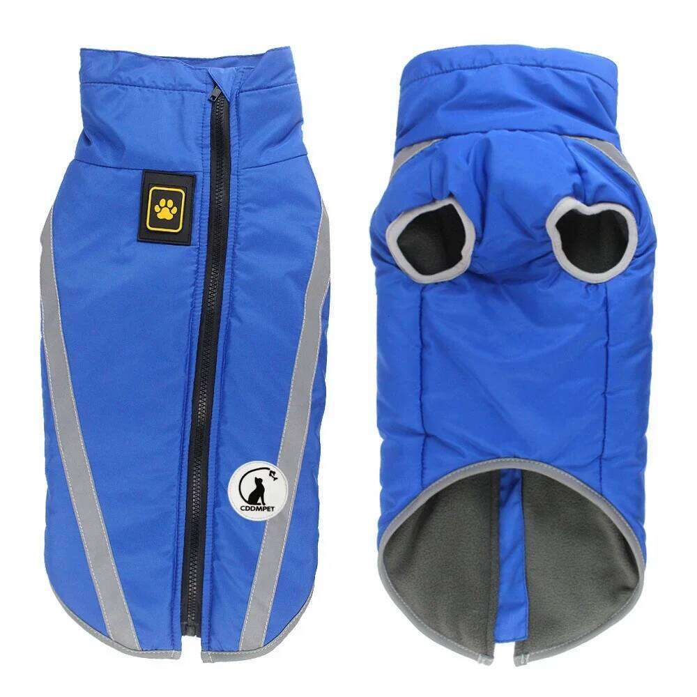 CDDMPET Winter Pet Jacket Warm Fleece Lining Clothes For Large Dogs Big Dog Coat Waterproof French Bulldog Pug Costume Labrador XJ251225