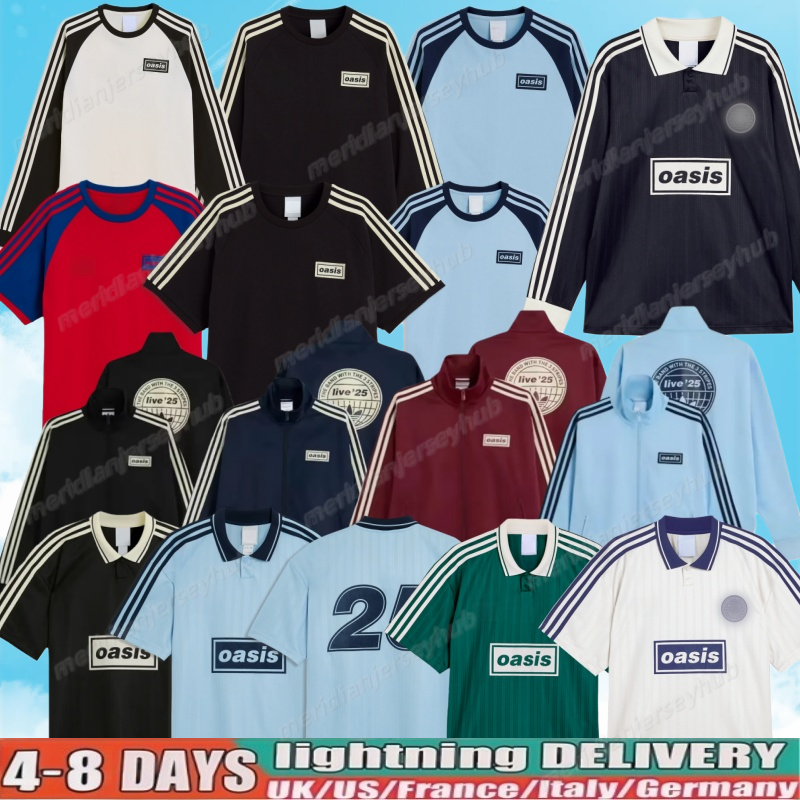 25 jersey Season 135th Anniversary Football Shirts Kit 2025 26 Fontaines Dc BLACK GUINNESS TOUR JACQUARD Ireland Jersey Oasiss Live Oasis Tour