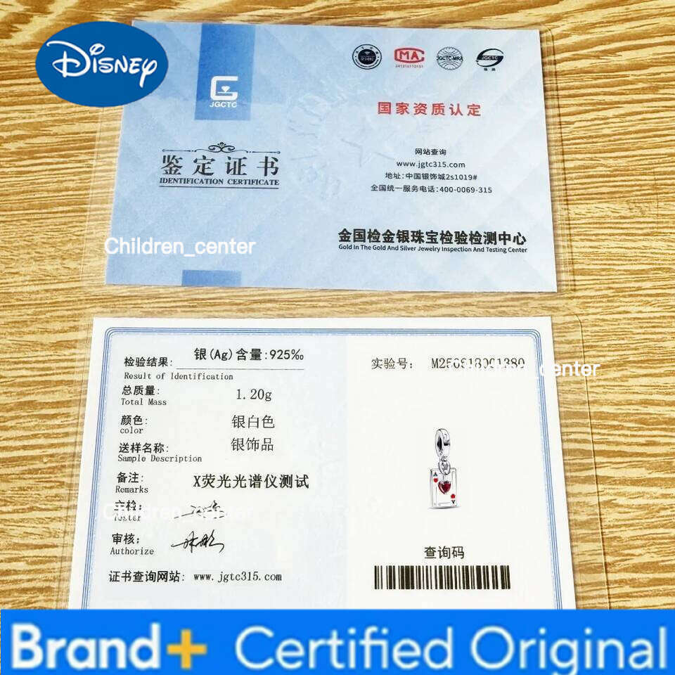 Disney Miniso 925 Silver Jewelry Villians Full Collection Set Cruella De Vil Maleficent Charm Fit Original Bracelet Accessories H260108