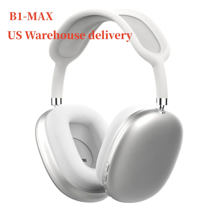 B1 pro MAX wireless headphones bluetooth headphones pro max earphone wireless airpodspros max PU Headset Protective US Overseas warehouse