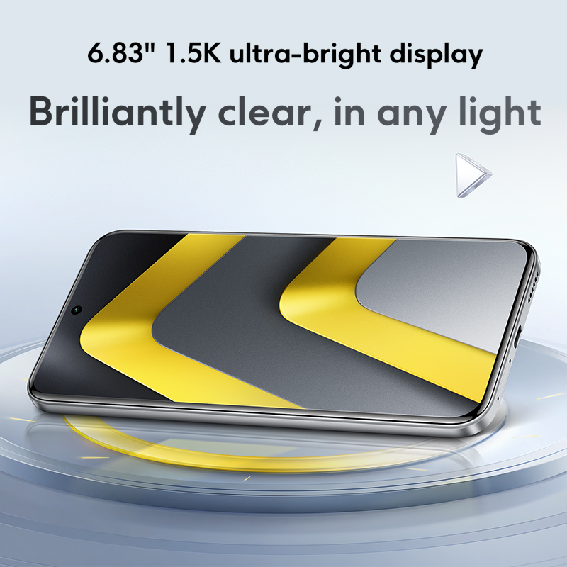 POCO M8 Pro 5G Global Version Smartphone Snapdragon 7s Gen 4 6.83" 1.5K AMOLED Display Massive 6500mAh NFC