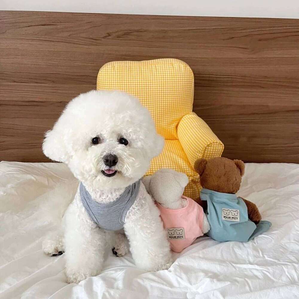 Small Cute Cartoon Clothes Summer Cooling Soft Vest Ventilate Dog Clothing for Cat XJ251225