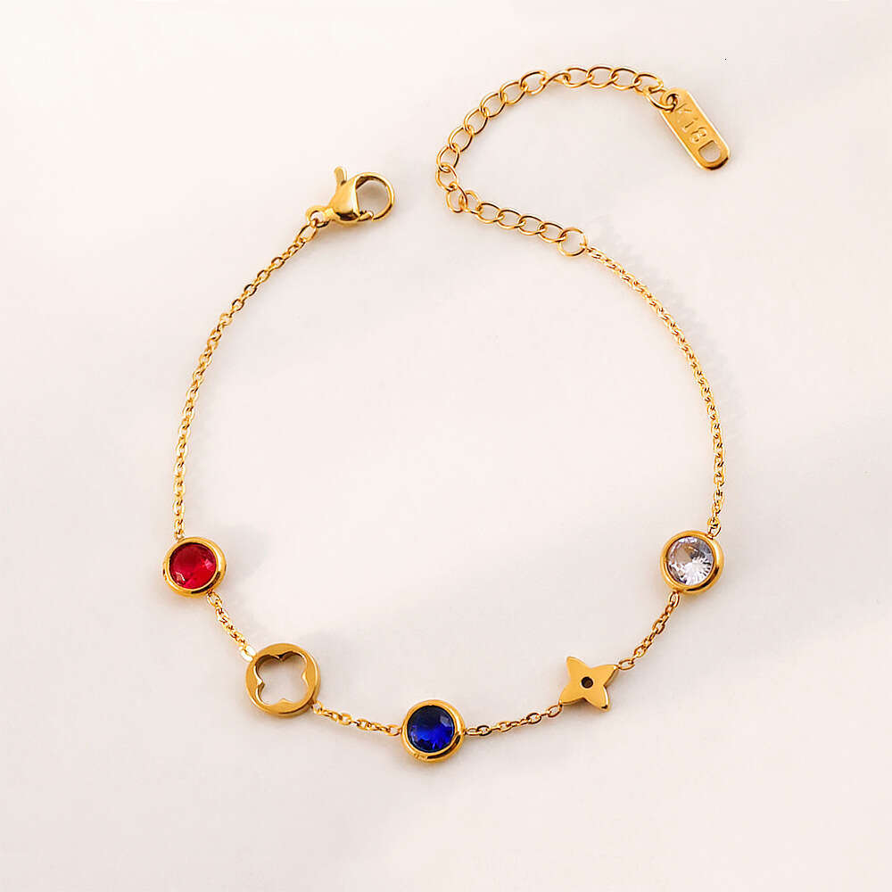 Bracelet Gold Titanium Steel High End Non Fading Hot Selling Necklace Bracelet Set for women Daily Commute Gifting