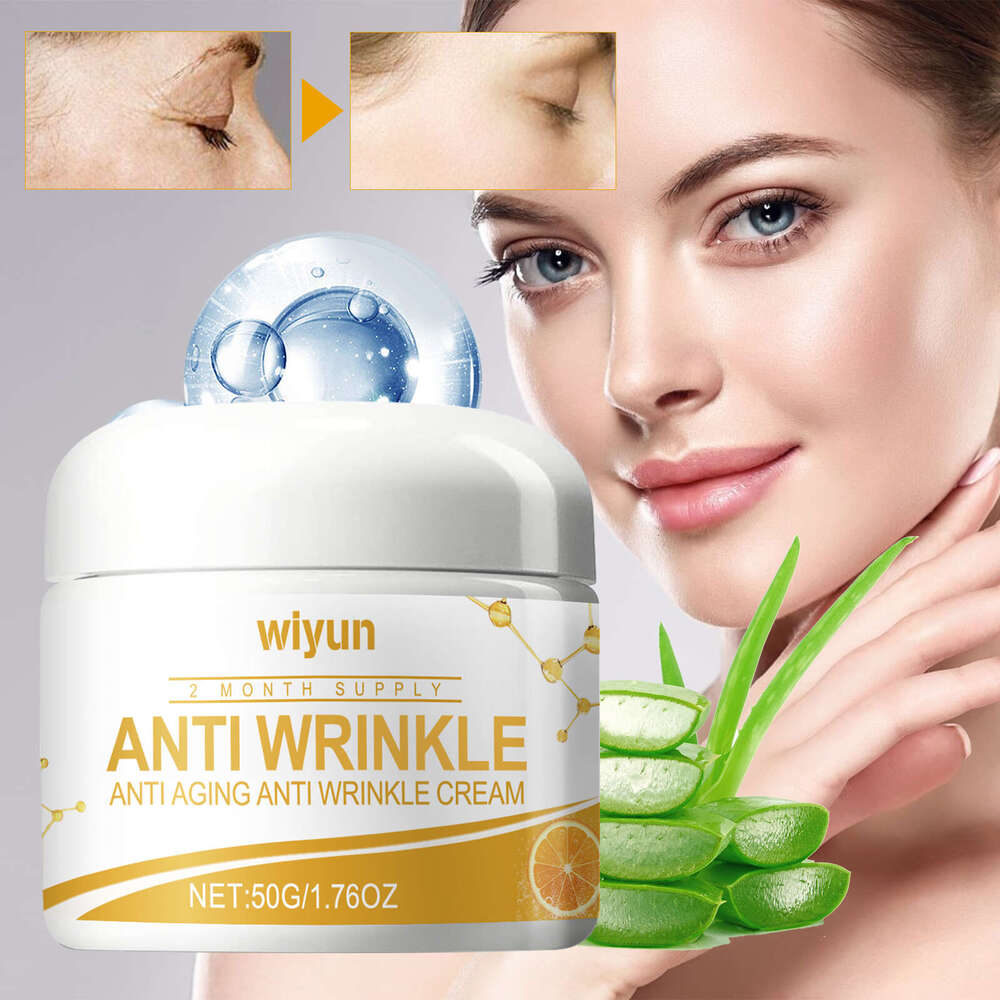 Wiyun Anti-Wrinkle Moisturizing Clear Hydrating Skincare Lightweight Fade Fine Lines Repair Firming Tender Skin Face Cream