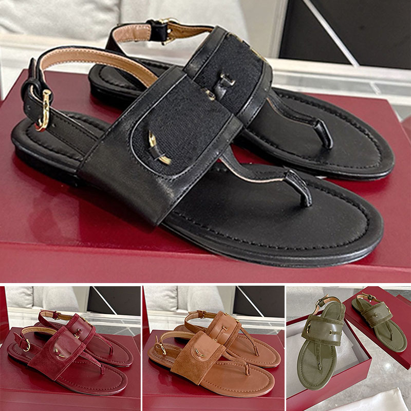 Ladies Horsebit Sandal Luxury Calf Leather Pinch Toe Flat Sandals Summer Y2K Fashion Style Comfortable Sheepskin Lining Italian Designer