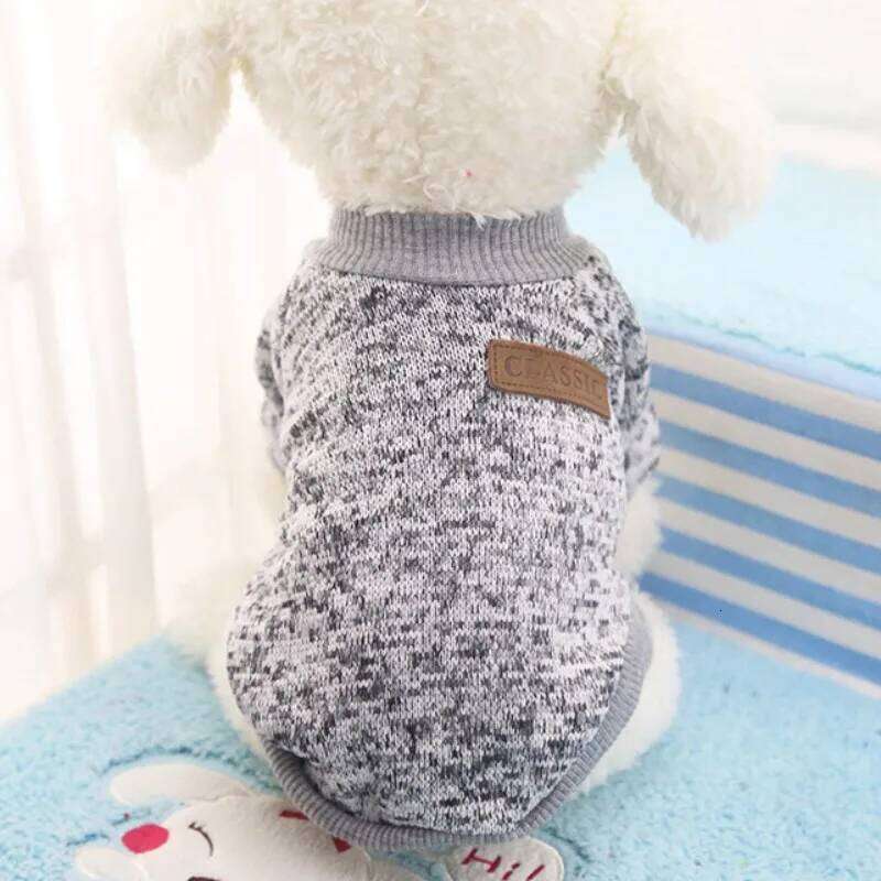 Warm Puppy Jacket Cat Clothes Sweater Winter Dog Coat Clothing For Small Dogs Chihuahua Ropa Perro XJ251225