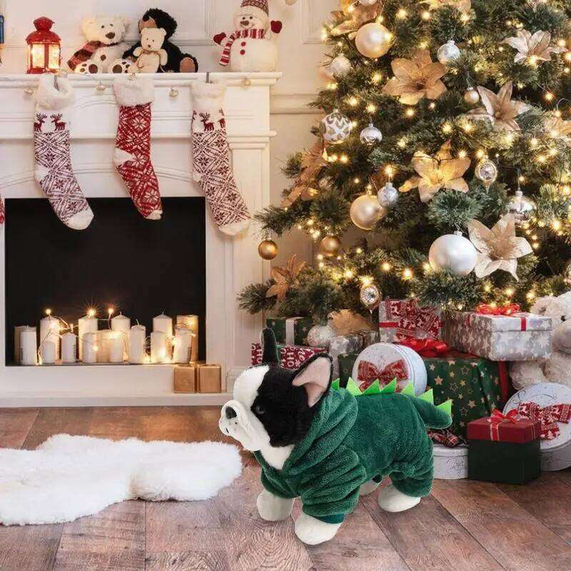 Design Dinosaur Hoodies Soft And Warm Pet Clothes Funny Costume For Dog Cat XJ251225