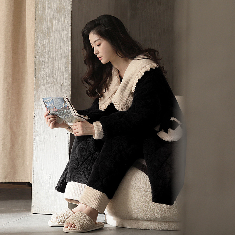 B1305Comfortable Lightweight B959 Female Cotton Blend Cardigan Perfect Everyday Sleeper Garment