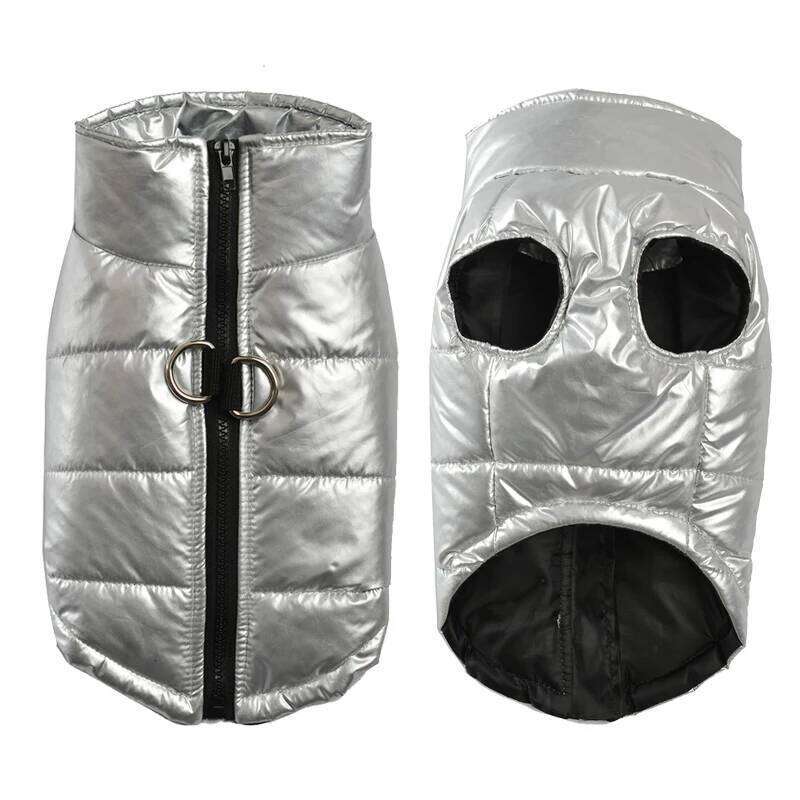 Waterproof Pet Jacket Winter Warm Dog Clothing Outdoor High Neck Vest Coat With D-ring For Small Medium Dogs Cats Chihuahua XJ251225