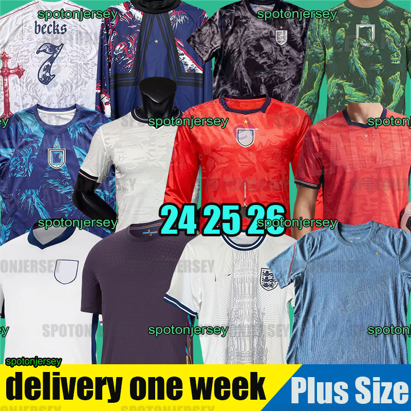 England 2026 world cup SAKA FODEN ENGLAND BELLINGHAM RICE KANE PALMER National ENGLANDS Football Kit GORDON England jersey 2026 Women shirts White EZE Men