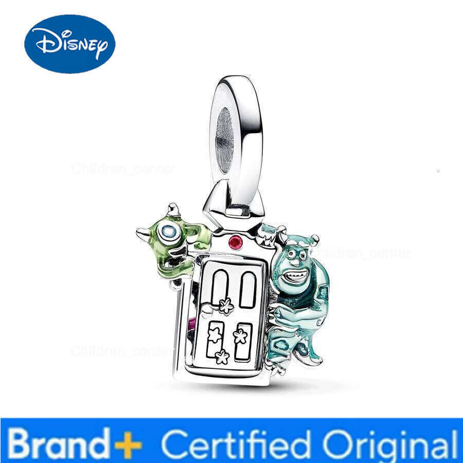 Disney Hot Sale Pixar Monsters Inc Toy Story Charm Dangle Fit Original Bracelet Necklace Beads For Diy Jewelry Women Gift H260108