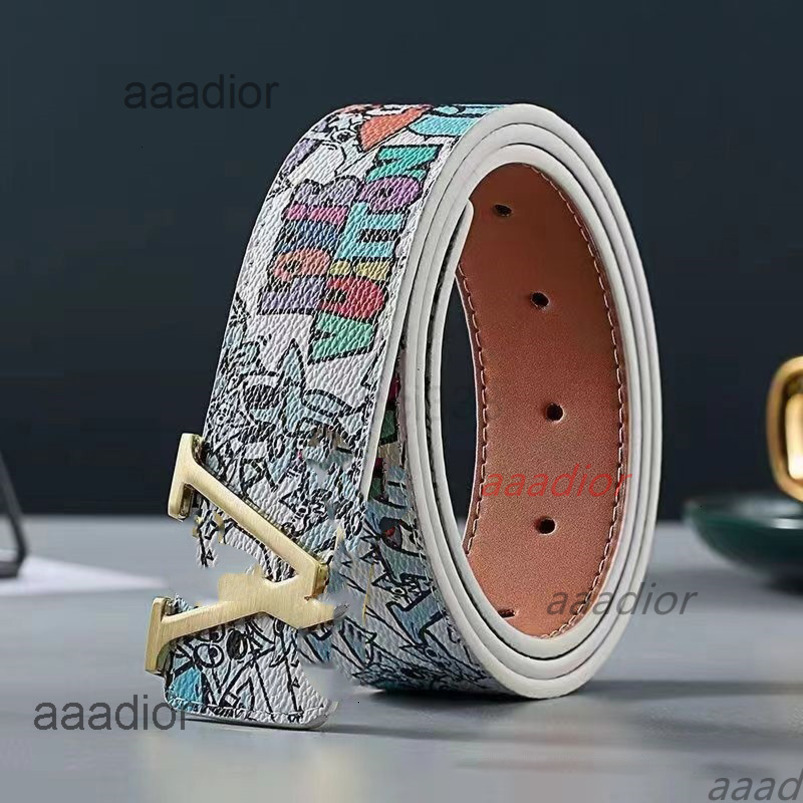 Designer belt Letter Belt Clover Business leather smooth buckle Vintage waistband Classic belt louis vuittonly lvs lvt louisvuitton louievuitton lvearing LV 6ZZT