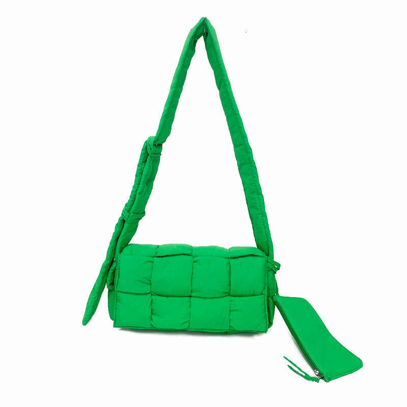 Totebag Shoulder ROSE NOIRE Sponge Down Woven Pillow New Niche High End Single Crossbody Tofu Small Square Bag