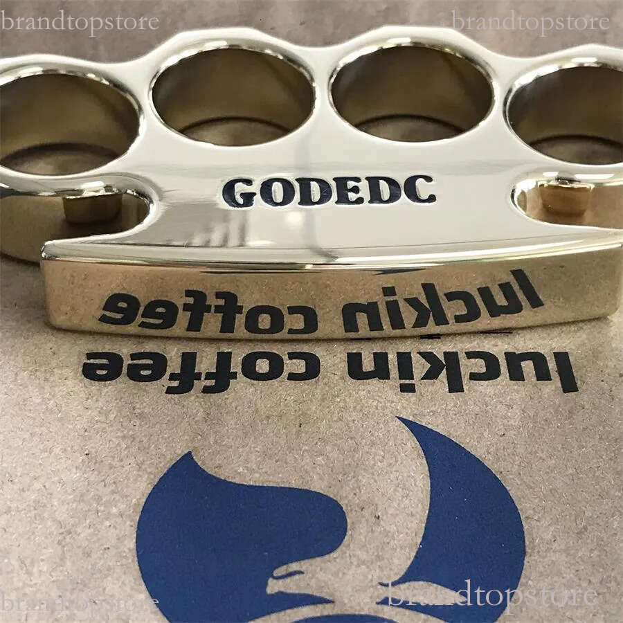 GODEDC Classic knuckle dusters self defense Mirror Polishing Brass Knuckle Duster Self-defense Broken Window Protective Gear TIANSINIAO