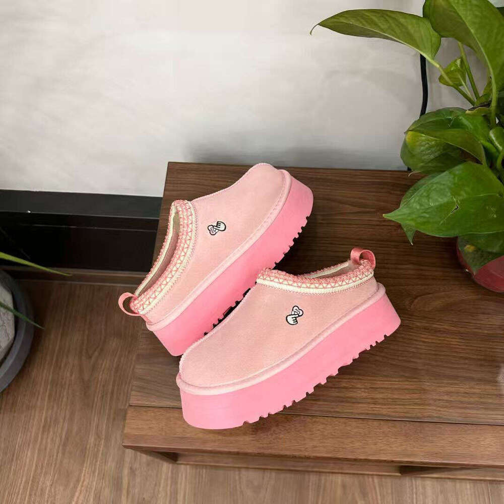 COMPAIK Winter New Thick-Soled Ethnic Style Leather Genuine Fur Taz Closed-Toe Fashion Women's Cotton Shoes dh2936048-JY - view 7