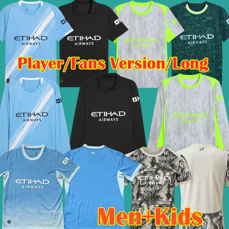 3XL 4XL 2025 EA Sports Man City Soccer Jerseys Special Kits SEMENYO FODEN HAALAND 2026 Blue Moon Jersey MAN 4th football shirt cities 26 27 CHERKI kit Kids YTIC shirts